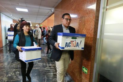 El Comité conformó la plataforma ciudadana Actúa par recoger las firmas a nivel nacional.