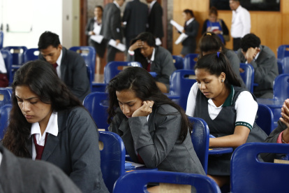 Algunos alumnos del ciclo Costa tuvieron que repetir la prueba Ser Bachiller.