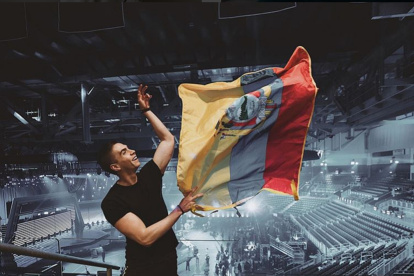 El artista se encuentra en el segundo puesto de la tabla general.