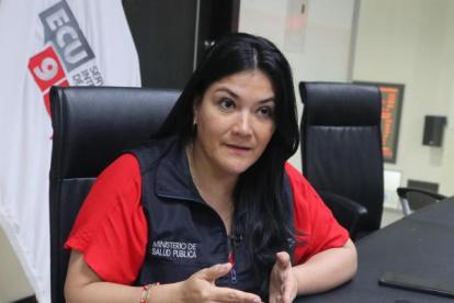 La ministra Andramuño, en entrevista con Expreso.