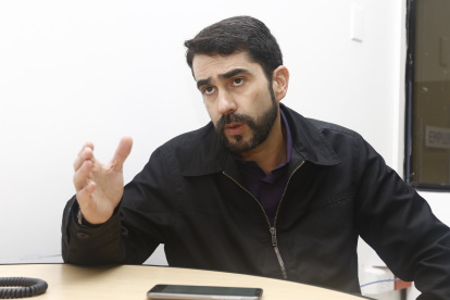 Carlos Julio Jaramillo durante la entrevista con EXPRESO.