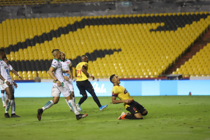 El partido entre el Ídolo y Liga de Portoviejo por la LigaPro  se jugó sin público por el primer caso de coronavirus en Ecuador.