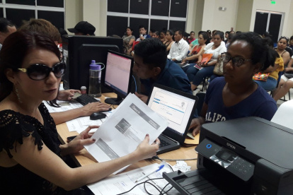 Los padres de familia son atendidos de acuerdo al último dígito de su cédula de identidad.