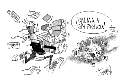 ...es buena cara y templanza