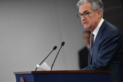 Jerome Powell, presidente de la Reserva Federal, anunció antes esta posibilidad.