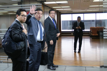 Luto. El día 12 del juicio por Sobornos no se pudo instalar por el fallecimiento de la madre del juez Iván León.