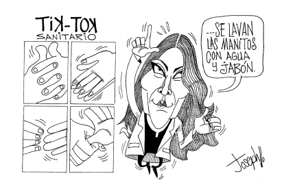 ...vuelve al agua y el jabón