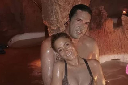 Marián y su nuevo galán, Juan Carlos Ullauri.