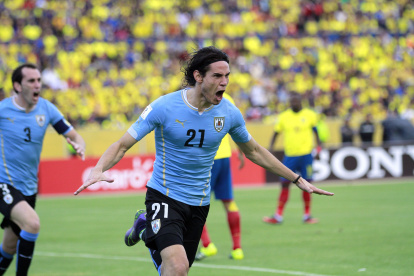Edinson Cavani liderará el ataque de Uruguay para los juegos ante Chile y Ecuador por las eliminatorias a Catar 2022.

Edison Cavani

Ecudor vs Uruguay 

12 de Noviembre de 2015



Agencia (ag-expreso ag-extra ag-quito)