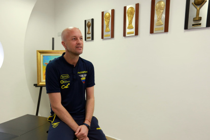 Jordi Cruyff charló con EXPRESO en la Casa de la Selección, donde prepara el debut con la Tricolor.