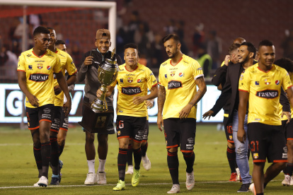 Barcelona ganó la Copa Alberto Spencer el presente año en el estadio Rodrigo Paz.