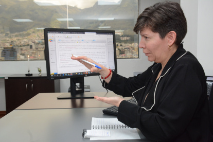 Margarita Hernández Naranjo, superintendente de Economía Popular y Solidaria.

 Quito 06 de Marzo de 2020 Agencia(ag-extra ag-expreso-ag-quito)