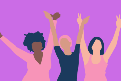 Artistas de lettering expresan sus ideas sobre feminismo y las comparten para usar en el 8M.