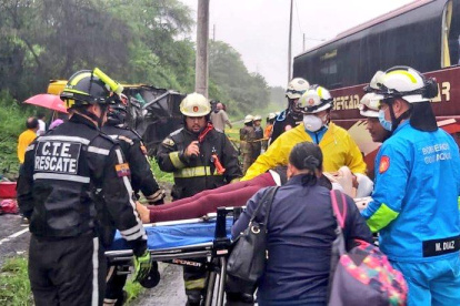 El hecho ocurrió en el kilómetro 28 de la vía.