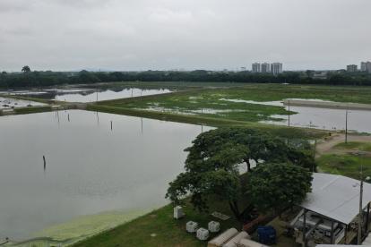 Sistema. En los alrededores de las lagunas de oxidación aún se percibe malos olores.