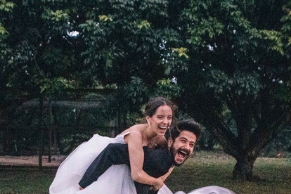 Camilo y Evaluna se casaron en Miami en una ceremonia íntima.