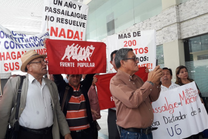 Los jubilados de la Universidad de Guayaquil llevan varios años esperando el pago de incentivos complementarios.