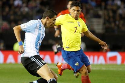 Imagen referemncial. Un duelo entre Argentina y Ecuador.