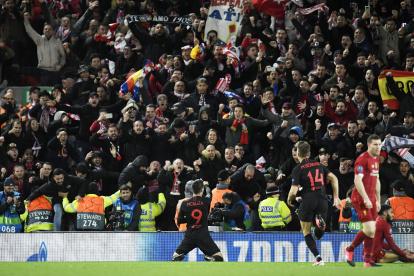 Álvaro Morata marcó el último gol en la definición contra el Liverpool.