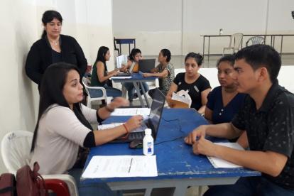 El colegio José Vicente Trujillo es una de las sedes de atención.