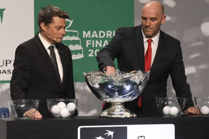 El sorteo se realizó la mañana y tarde de ayer en la sede de la Copa Davis, en Londres.