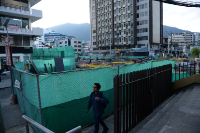 Los trabajos en el Metro de Quito se suspenden por la emergencia del coronavirus.