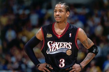 Allen Iverson fue uno de los deportistas más afamados en la NBA.
