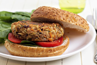 Las ‘carnes’ vegetales están hechas de ingredientes como garbanzo y chocho.