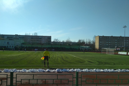 Bielorrusia jugó la primera fecha de la nueva temporada con público.