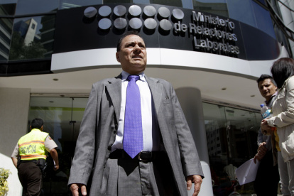 Luis Poveda fue representante de los empleadores, ante el Ministerio de Trabajo. Hoy es el nuevo secretario de Estado.