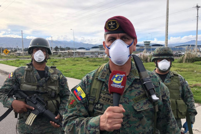 Los militares están presentes en todas las provincias del país en el control de armas, municiones, explosivos y en apoyo a la Policía
