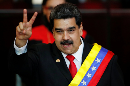 En total EE.UU. presentó cargos contra 15 funcionarios o exfuncionarios venezolanos, entre ellos Maduro.