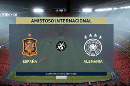 España y Alemania se enfrentarán en un amistoso virtual.