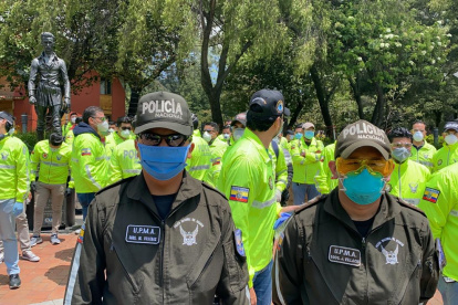 La Policía sigue ejerciendo controles en los distintos espacios, especialmente en los de mayor aglomeración.