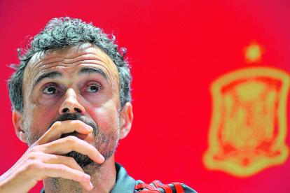 Luis Enrique, seleccionador de España, charló con los hinchas sobre su faceta en el Barcelona y sus aspiraciones con La Roja.