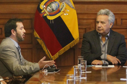 El presidente Lenín Moreno encargó al MIES, a cargo de Iván Granda, la identificación de los grupos más vulnerables en la emergencia.