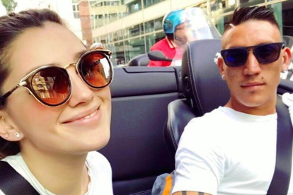 Melody Pasini y el futbolista de Vélez Sarsfield de Argentina estaban juntos desde hacía más de 4 años.