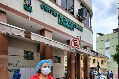 Merlyn ha sido una de las comunicadoras que cubrió esta pandemia desde sus inicios.