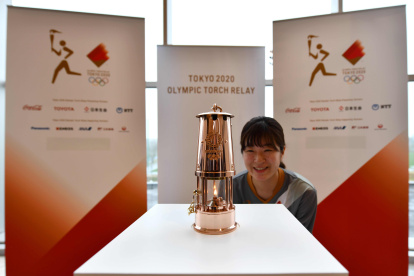 La llama olímpica llegó a la localidad japonesa de Fukushima, donde permanecerá en exposición hasta el 30 de abril como símbolo de esperanza.