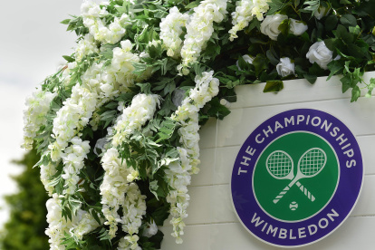 A causa del coronavirus, Wimbledon fue cancealdo, algo que no sucedía desde la Segunda Guerra Mundial.