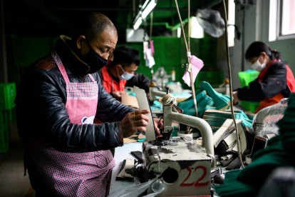 Los esfuerzos por contrarrestar al COVID-19 no cesan. 

 CHINA-HEALTH-VIRUS