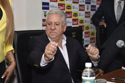 Luis Chiriboga, expresidente de la Federación Ecuatoriana de Fútbol, estuvo preso por el caso FIFAGate