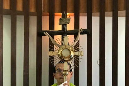 Acto. La bendición del Santísimo será el Jueves Santo.