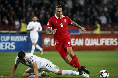 Prijovic, con 29 años, es jugador del Ittihad saudí, sin embargo fue arrestado en Belgrado.