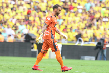 Damián Frascarelli atajó el año anterior en el conjunto amarillo.