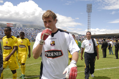 Pablo Santillo mantuvo un invicto de 796 minutos en el arco de Barcelona.
