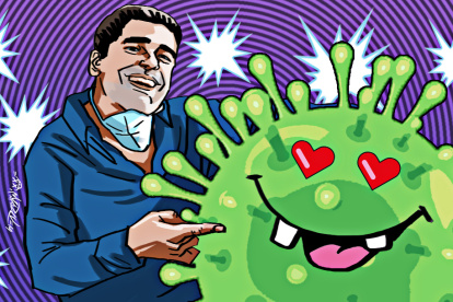 endo un negocio de angelitos. Las mascarillas más carillas y el alcohol gel a precio de oro 
ROBERTO AGUILAR
 Actualizado 11/04/2020 10:40
Diario de cuarentena 23 24
.

 
Roberto Aguilar publicará este diario hasta el final de la cuarentena por el coronavirus. Puedes leer todas las entregas aquí.