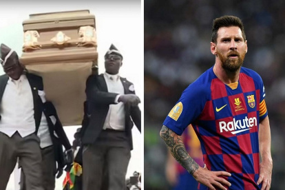 Los sepultureros de Ghana han mostrado su admiración por el astro del conjunto catalán.