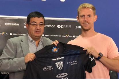 El extremo españo, Dani Nieto, llegó a Independiente del Valle en julio del año anterior.