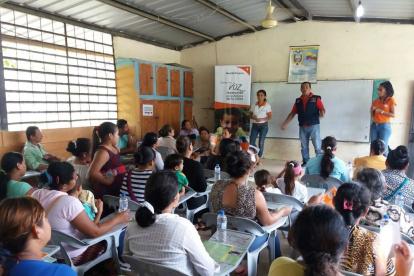 Campaña. La entidad promueve la defensa de los derechos infantiles.